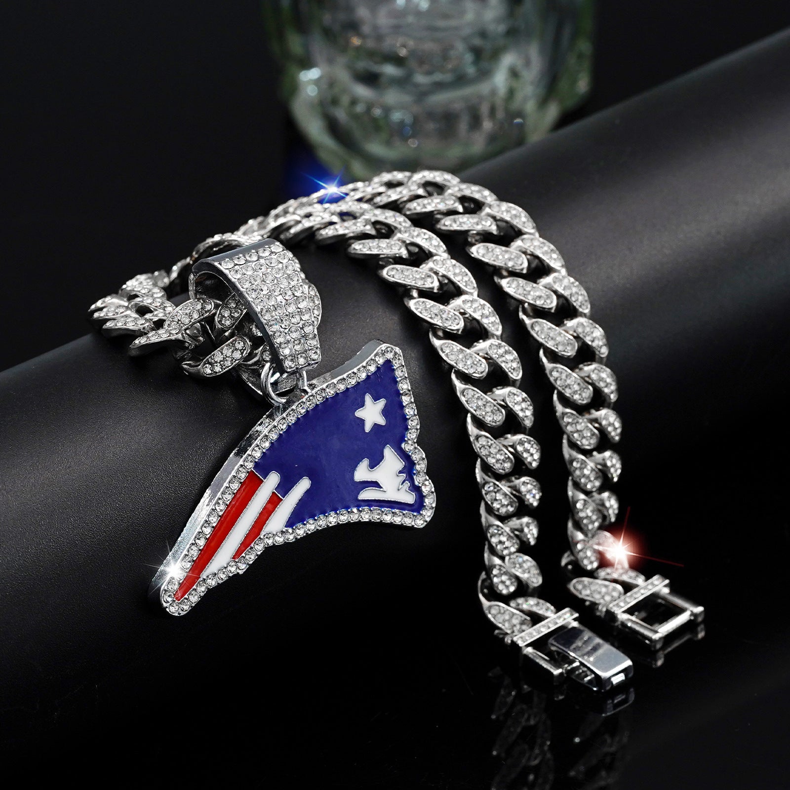NFL Team Pride Gem Chain Necklace