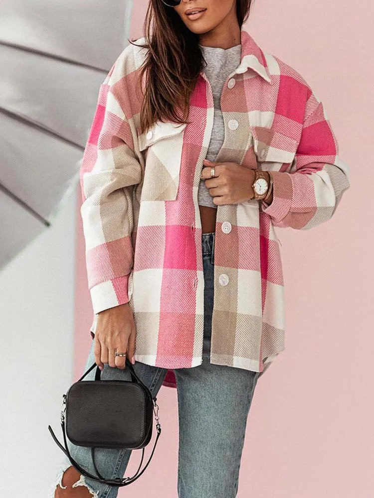 Plaid Wonder Shacket