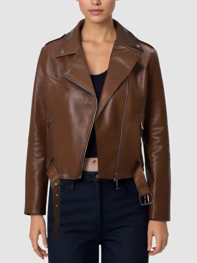 Brooklyn Leather Rider Jacket