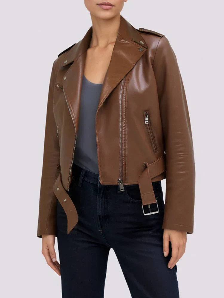 Brooklyn Leather Rider Jacket