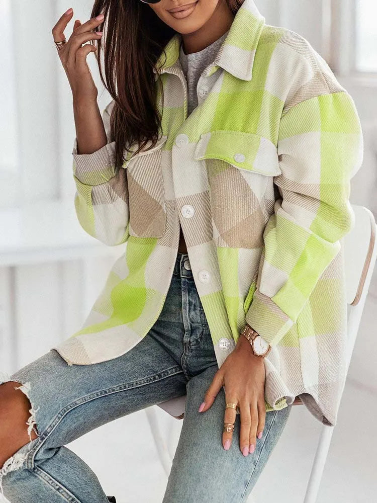 Plaid Wonder Shacket
