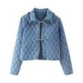 Harper Quilted Denim Jacket
