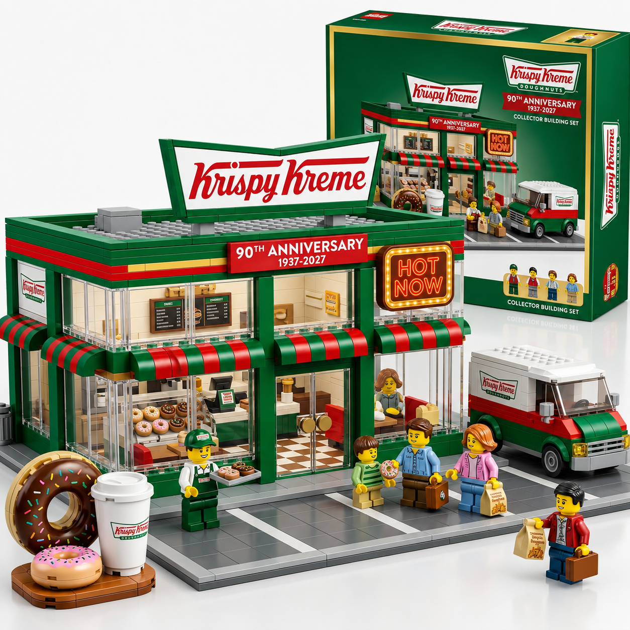 Krispy Kreme 90th Anniversary Building Block Set