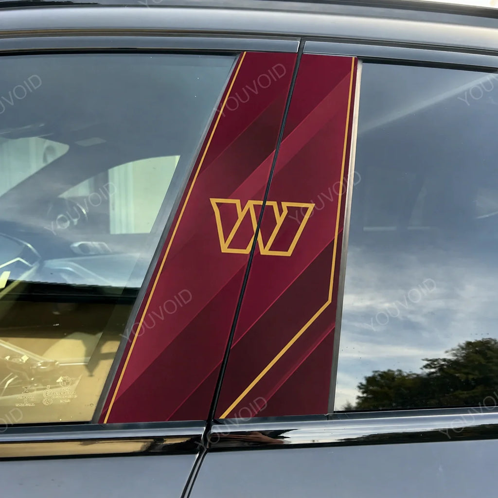Washington Commanders Car Pillar Wrap - Universal Fit