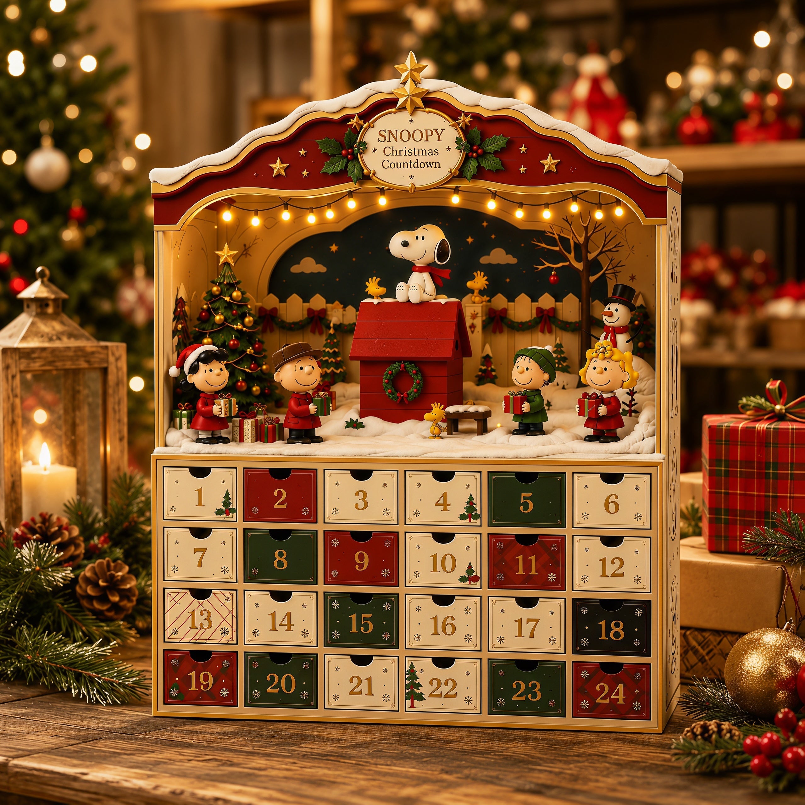 DIY The World-Famous Beagle 75th Anniversary Advent Calendar