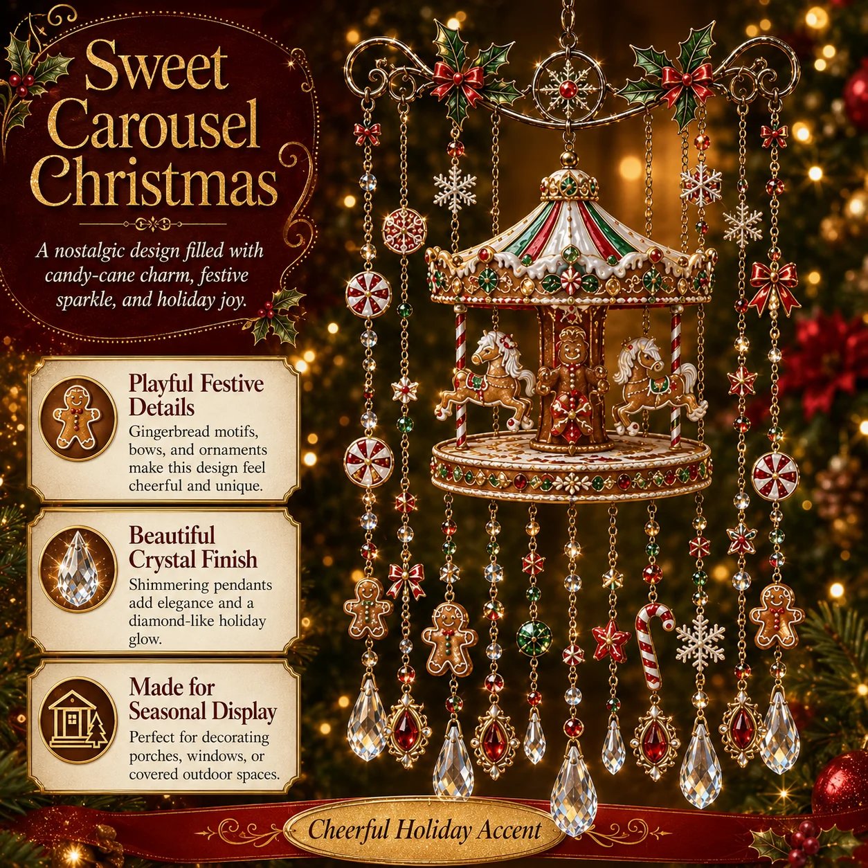 🔥Last Day 49% OFF - 🎁Magical Christmas Wind Chime