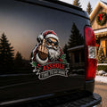 🎅Rebel Santa – Time to Go Home Metal Car Emblem