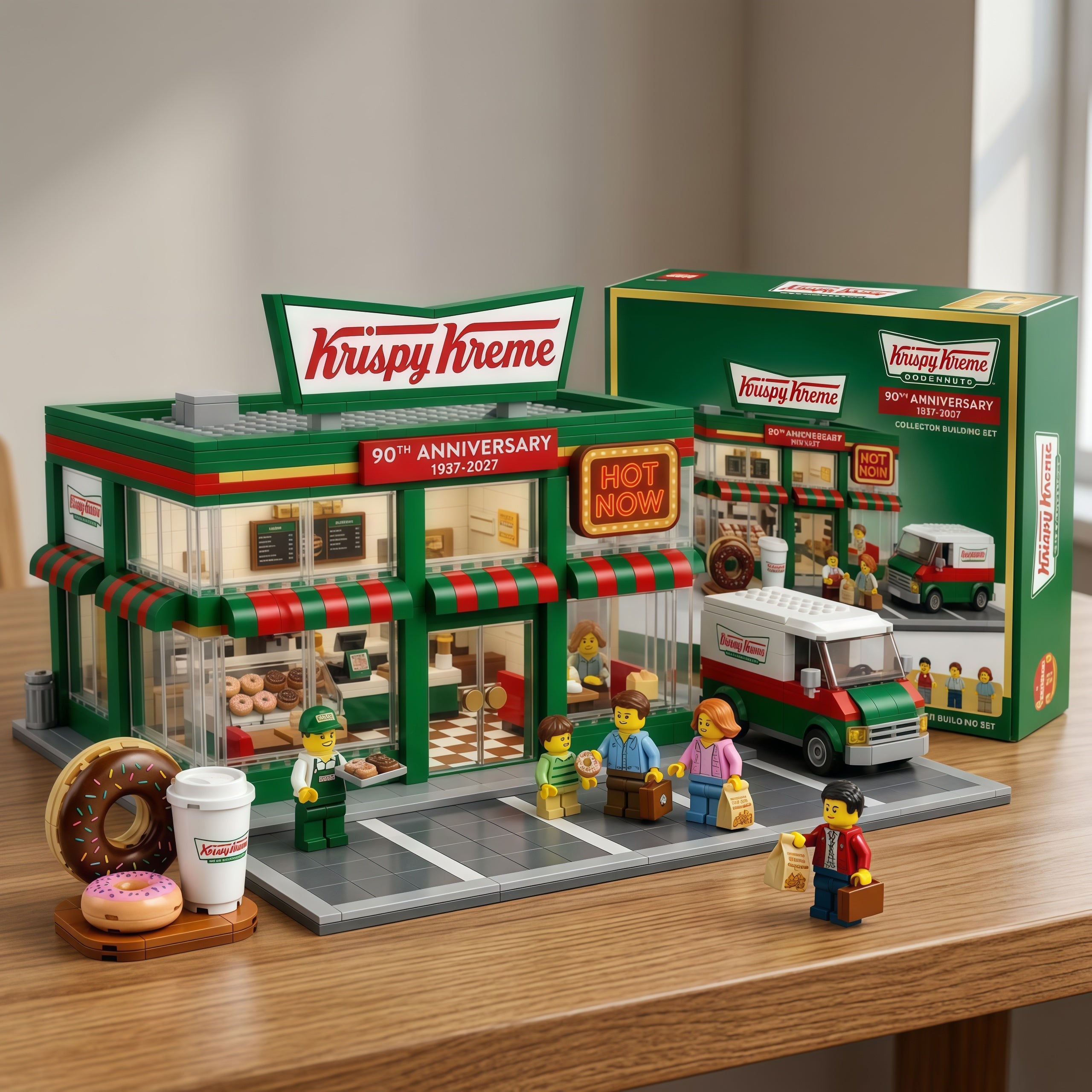 Krispy Kreme 90th Anniversary Building Block Set
