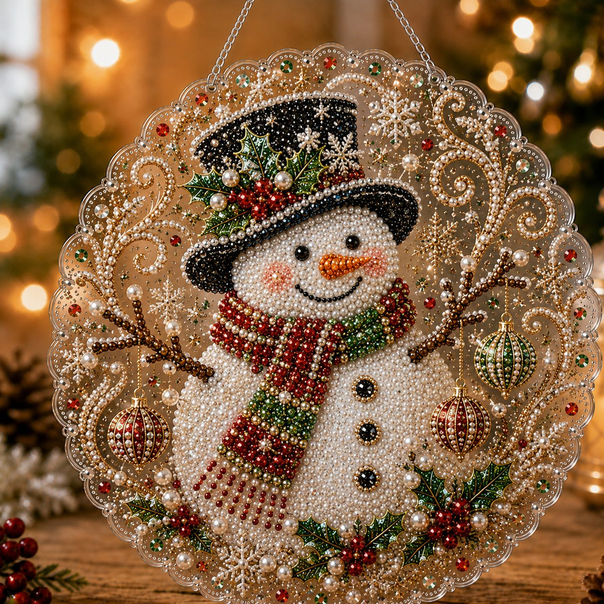 ✨ Christmas Pearl Art Hanging Ornament Kit🎅