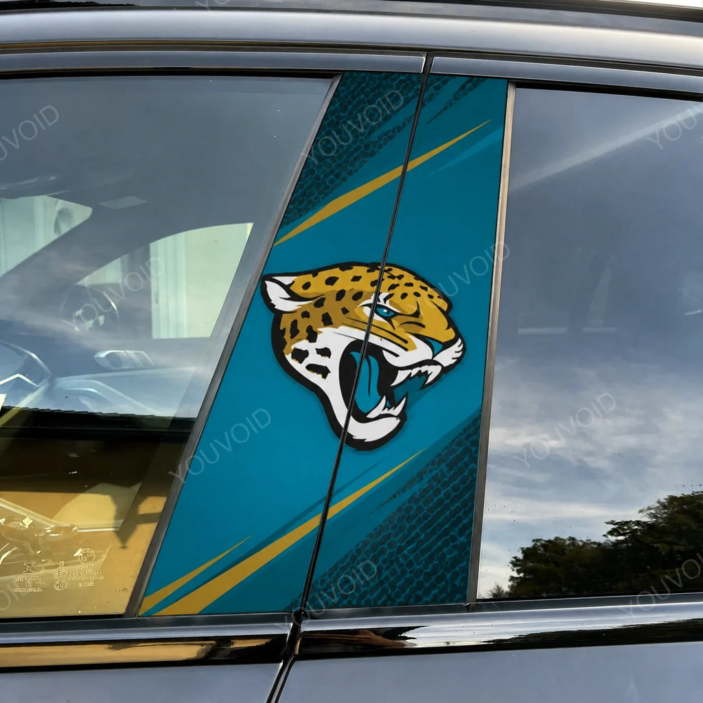 Jacksonville Jaguars Car Pillar Wrap - Universal Fit