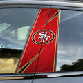 San Francisco 49ers Car Pillar Wrap - Universal Fit