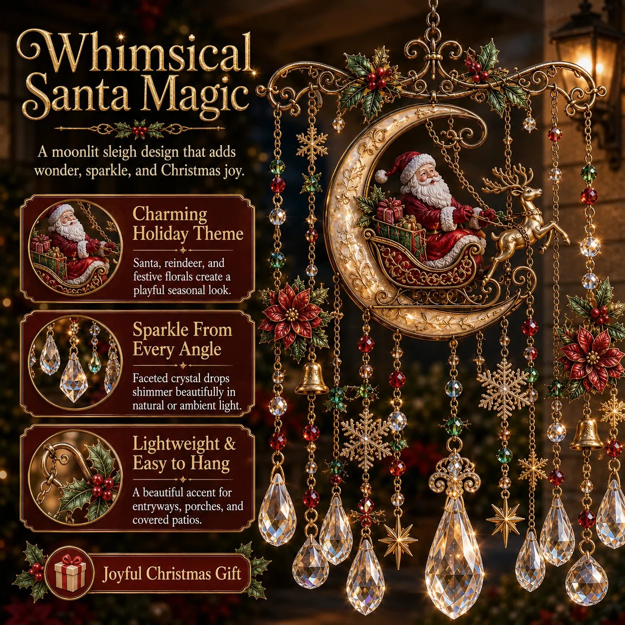 🔥Last Day 49% OFF - 🎁Magical Christmas Wind Chime