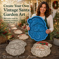 🌲 Reusable Christmas Theme Garden Art Mold – Make Your Garden Truly One of a Kind