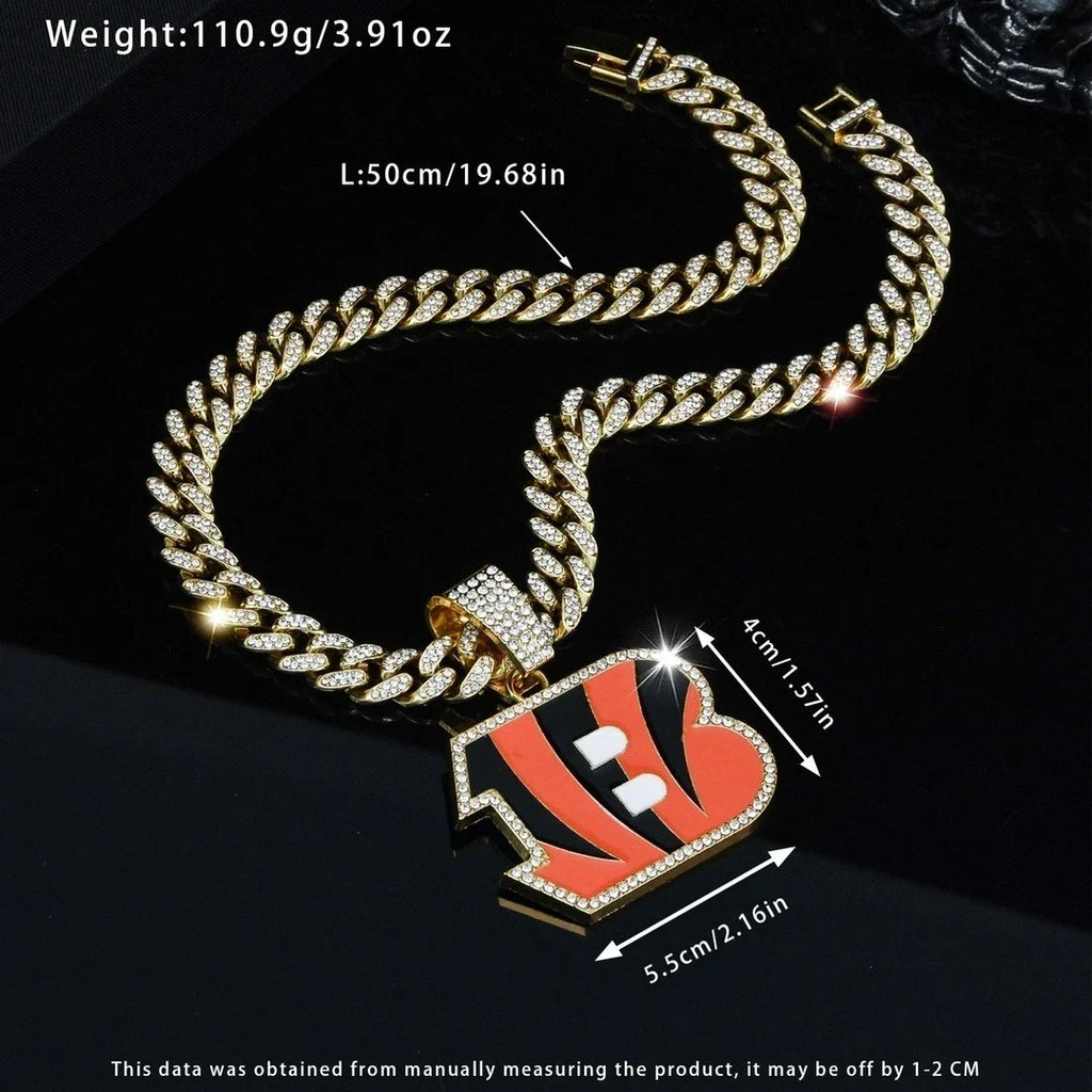 NFL Team Pride Gem Chain Necklace